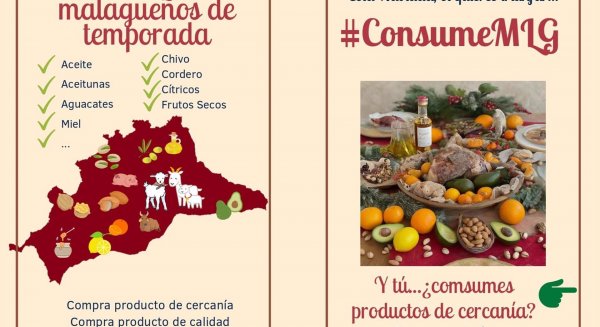 Puesta en marcha la campaña 'ConsumeMLG' para fomentar el consumo de productos malagueños en Navidad
