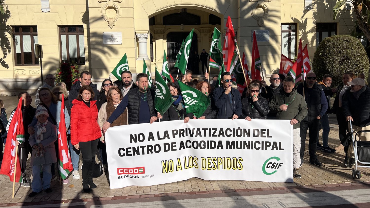 El PSOE exige a De la Torre que no privatice el centro de acogida municipal   