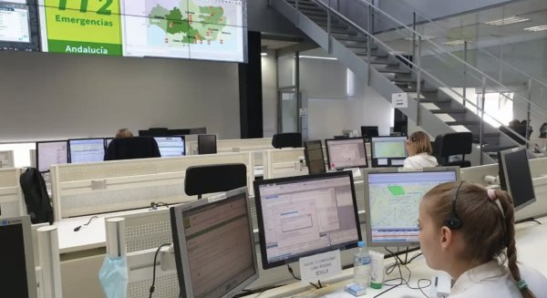 El 112 coordina más de 6.500 emergencias en  Málaga en el periodo de Navidad