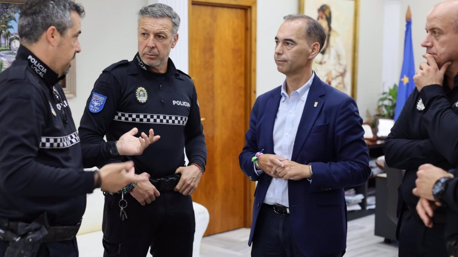 Drones de la Policía de Benalmádena operarán en el espacio aéreo controlado del entorno del aeropuerto de Málaga