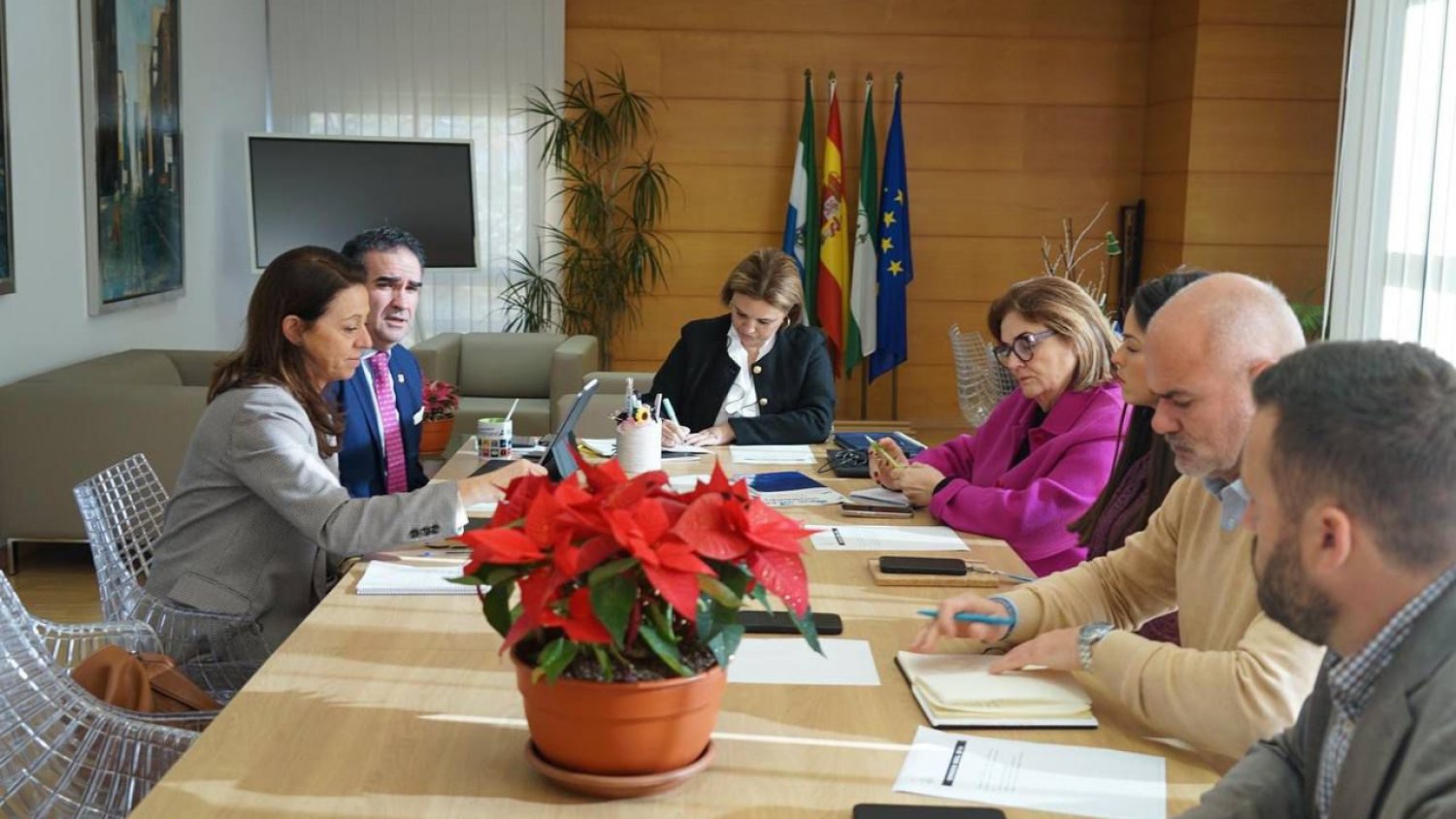 La Mancomunidad Costa del Sol y Acosol continúan avanzando para ampliar usos del agua regenerada