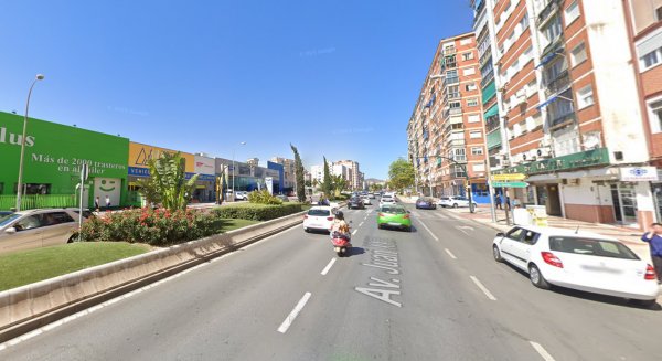 Muere un hombre de 35 años atropellado en un paso de peatones en Málaga capital