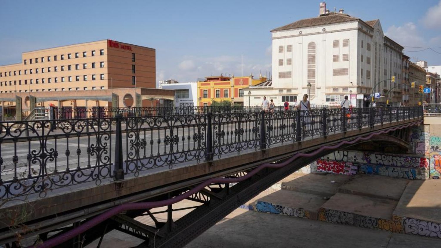 Luz verde a la redacción del anteproyecto de integración urbana del río Guadalmedina entre los puentes de Armiñán y Perchel