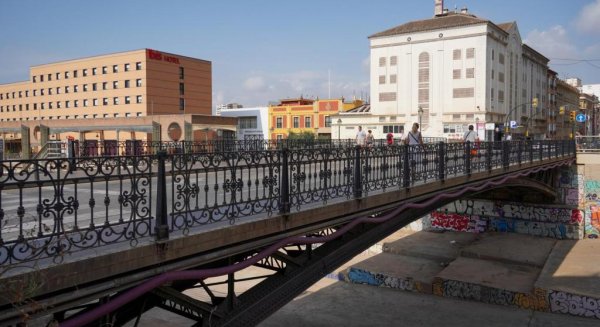 Luz verde a la redacción del anteproyecto de integración urbana del río Guadalmedina entre los puentes de Armiñán y Perchel