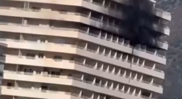 Detenido un hombre por provocar un incendio en un hotel de Fuengirola
