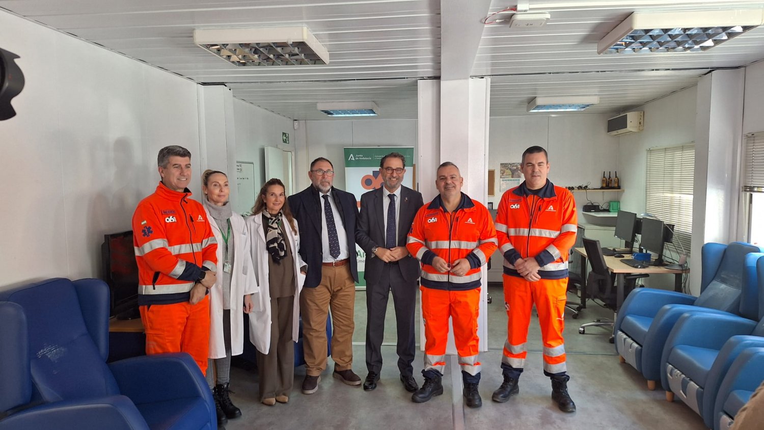 Salud pone en marcha una nueva base asistencial del O61 en Barbarela