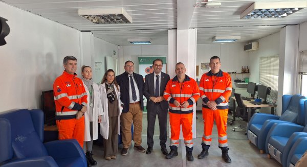 Salud pone en marcha una nueva base asistencial del O61 en Barbarela