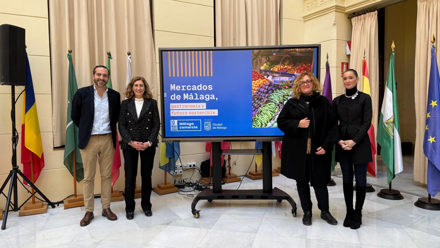Málaga Comercio pone en marcha la campaña  'Mercados de Málaga, gastronomía y futuro sostenible'