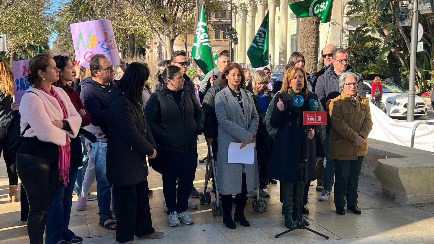 El PSOE de Málaga asegura que “no permitirá” la externalización del Centro de Acogida Municipal