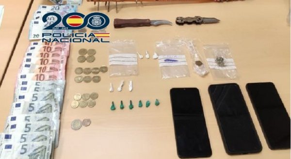 Detenido el responsable de  la venta de cocaína en una vivienda del distrito centro de la capital malagueña