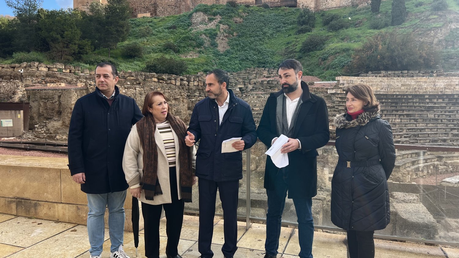El PSOE exige 'medidas urgentes' para preservar La Alcazaba porque 'el patrimonio más visitado de Málaga está apuntalado'