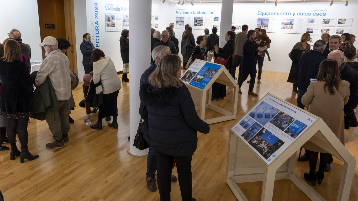 El Colegio de Arquitectos de Málaga inaugura una exposición que pone en valor la producción arquitectónica de la provincia