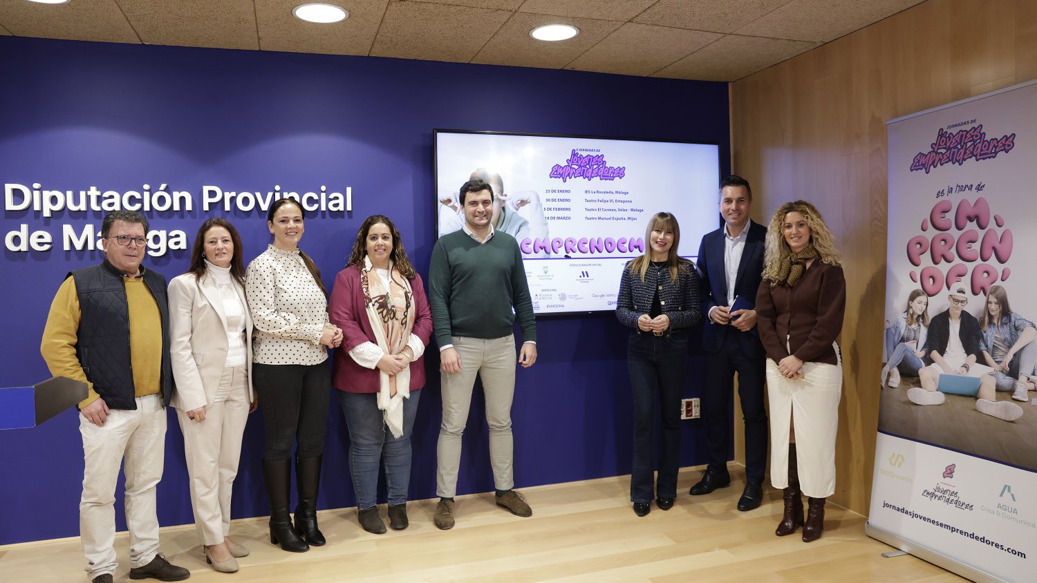 Unos 1.600 estudiantes de FP participarán en unas jornadas para fomentar el emprendimiento impulsadas por la Diputación