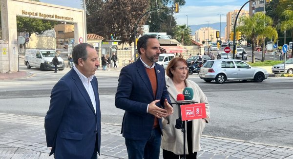 El PSOE de Málaga pide la dimisión del delegado de Salud por “su incapacidad e incompetencia” y la situación en los hospitales
