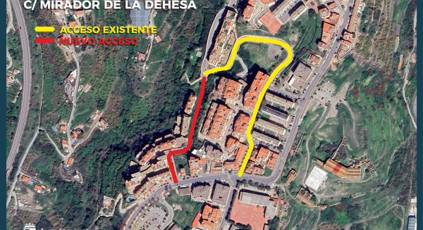Torrox mejorará el acceso al Mirador de la Dehesa desde la Rabitilla construyendo una calle