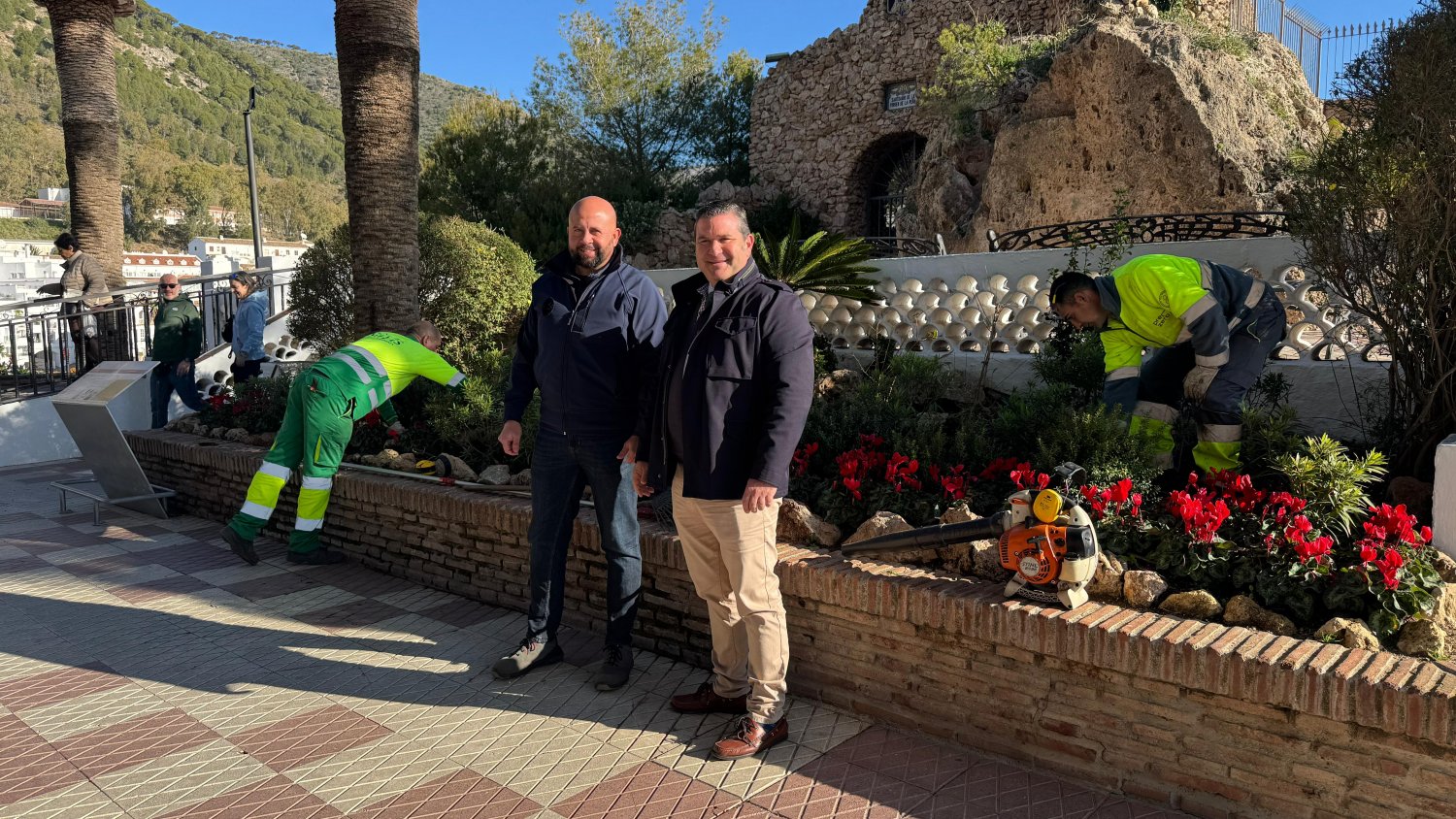 El Ayuntamiento de Mijas acomete más 1.600 actuaciones de mejora en parques y jardines durante 2024