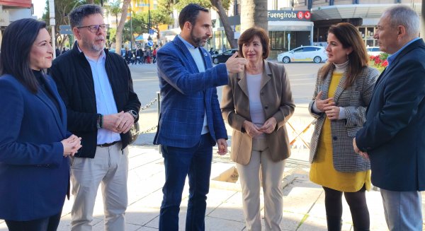Pérez: 'Por culpa del PP, 250.000 trabajadores y estudiantes de la provincia de Málaga dejarán de tener el abono gratuito del tren de Cercanías'