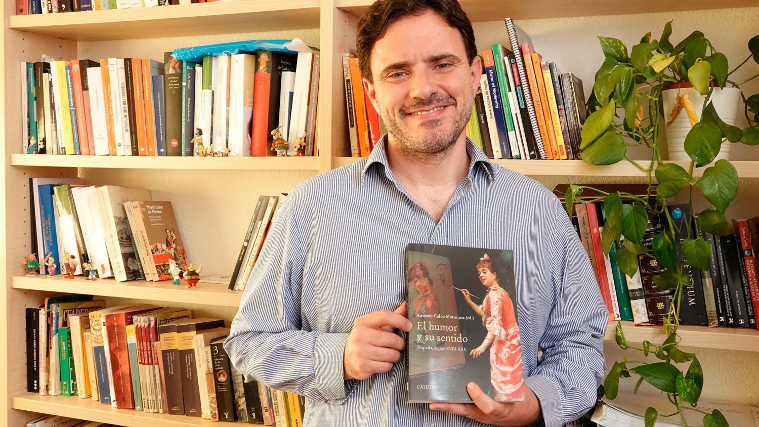 UMA.- El profesor Antonio Calvo Maturana publica su nuevo libro ‘El humor y su sentido. (España, siglos XVIII-XXI)’