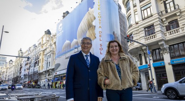 Costa del Sol culmina Fitur con una potente campaña en Madrid con la que aspira a alcanzar 17 millones de impactos