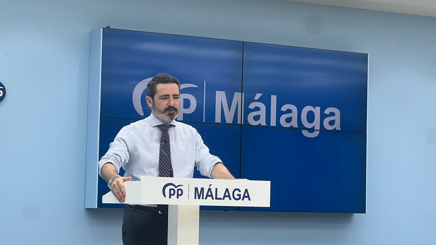 El PP critica la inacción del Gobierno para paliar los efectos de la DANA en Málaga
