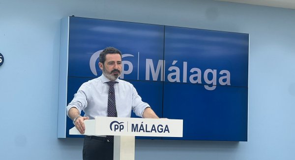 El PP critica la inacción del Gobierno para paliar los efectos de la DANA en Málaga
