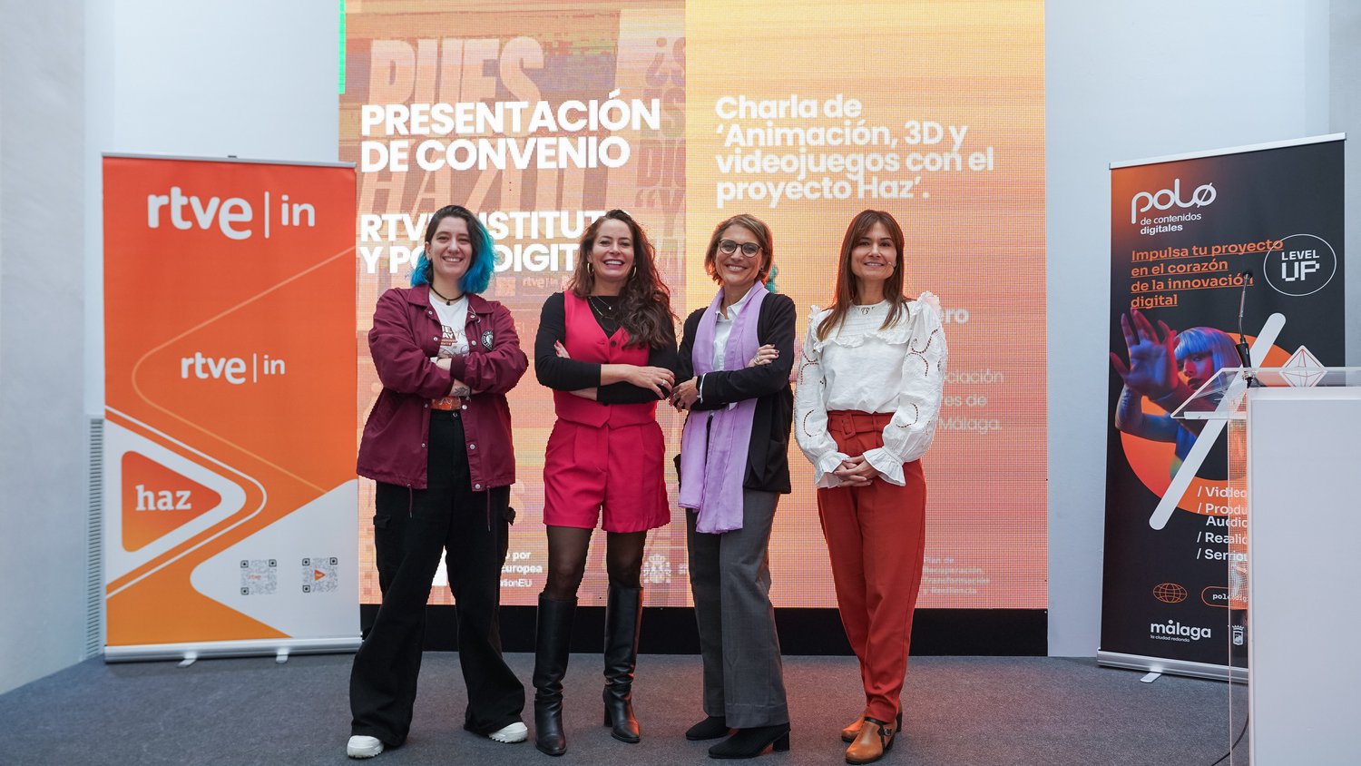 El Polo de Contenidos Digitales y RTVE se alían para potenciar la formación audiovisual para la ciudadanía malagueña