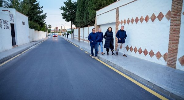 Finalizan las obras en calle Salgareño y su entorno para establecer 'un espacio accesible y seguro'
