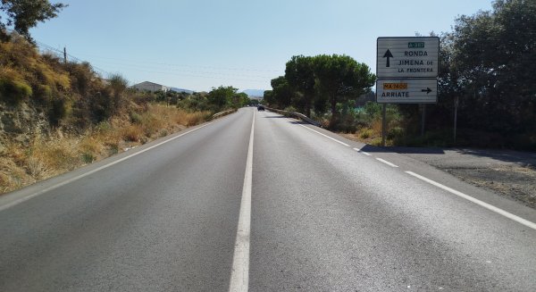 La Junta adjudica los proyectos para el desdoble de ocho kilómetros del eje Málaga-Campillos-Ronda