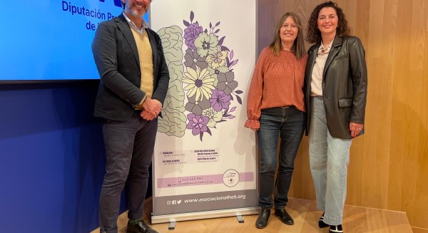 La Diputación refuerza con Alhelí su apoyo a la atención psicológica en duelo en municipios del interior malagueño