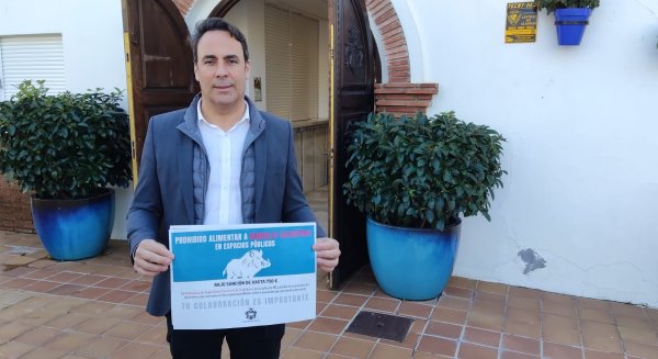 Mijas comienza una campaña de concienciación para evitar que los ciudadanos alimenten a los jabalíes