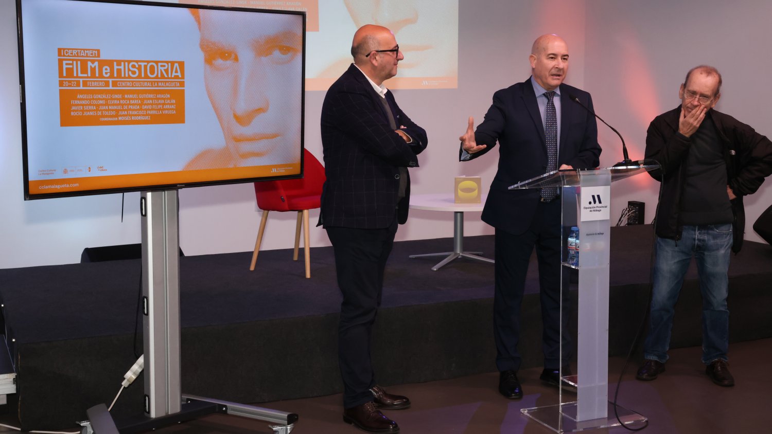 Fernando Colomo, Juan Eslava Galán y Elvira Roca Barea, entre los invitados al I Certamen de Film e Historia de La Malagueta