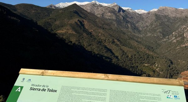 La Diputación invierte 510.000 euros en Tolox para mejorar el uso público del entorno de Sierra de las Nieves