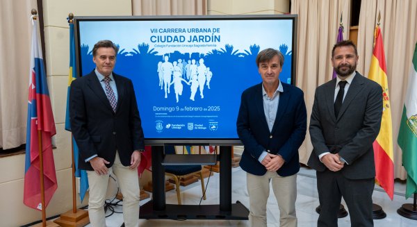 El distrito de Ciudad Jardín celebra este domingo la VII Carrera Urbana del Colegio Fundación Unicaja Sagrada Familia