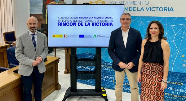 Rincón de la Victoria adjudica el derecho para la construcción de 20 viviendas de protección pública destinadas a alquiler social