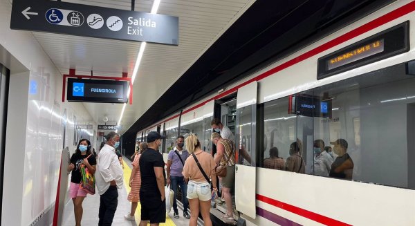 Más de 17 millones de viajeros utilizaron los servicios de Cercanías del núcleo de Málaga el año pasado
