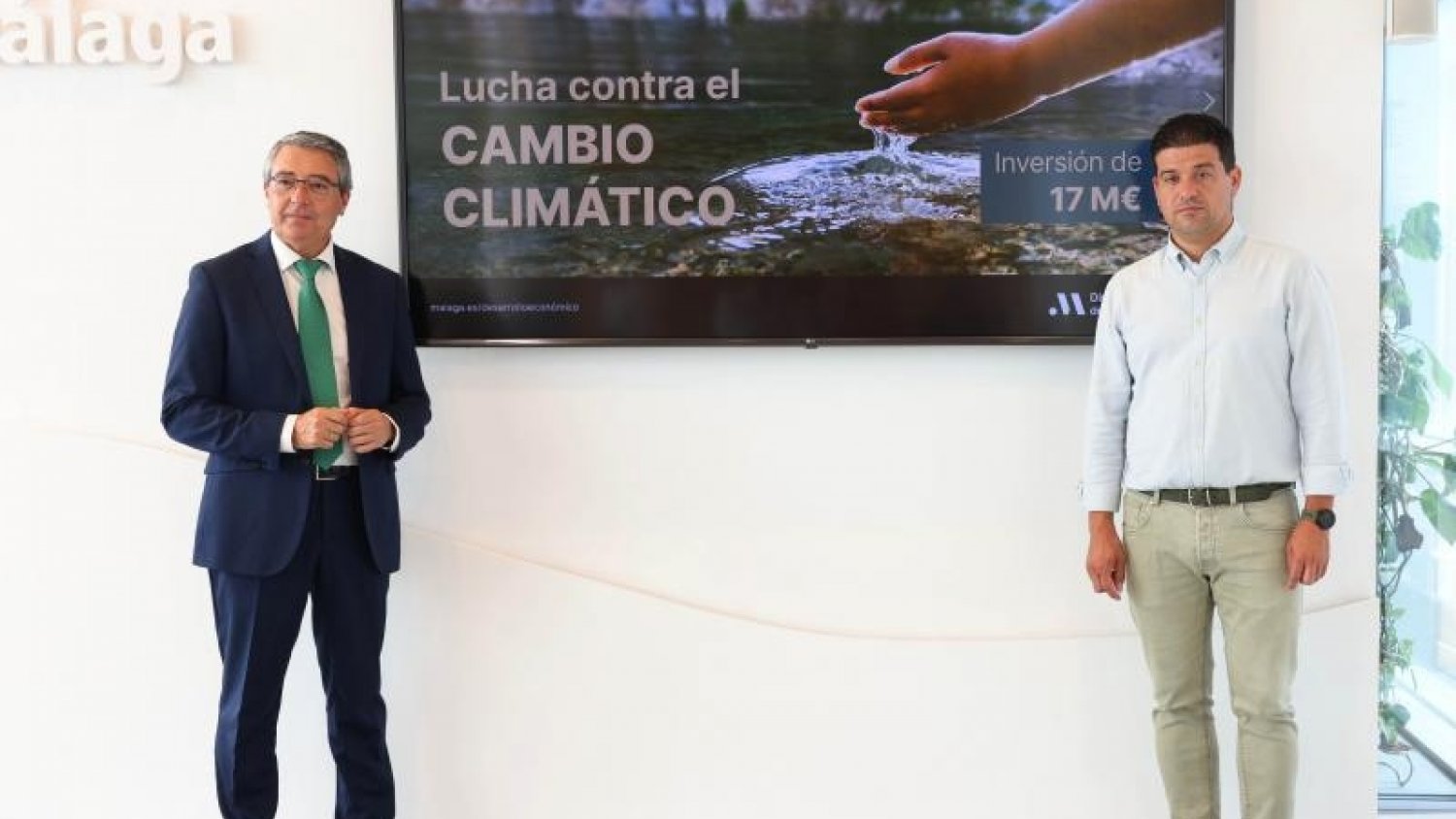 Diputación destina este año 17 millones de euros a la lucha contra el cambio climático, un 150% más que en 2021