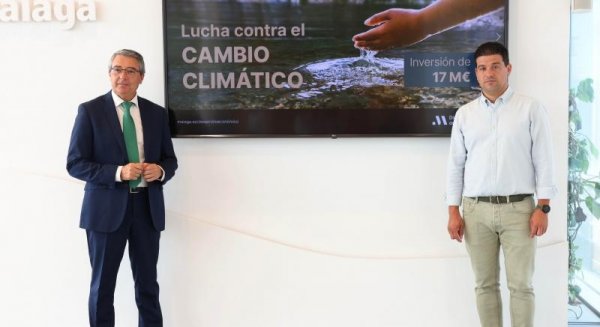 Diputación destina este año 17 millones de euros a la lucha contra el cambio climático, un 150% más que en 2021