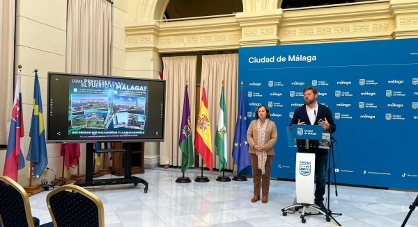 Con Málaga pide una consulta ciudadana para que los malagueños decidan sobre el futuro de la Torre del Puerto
