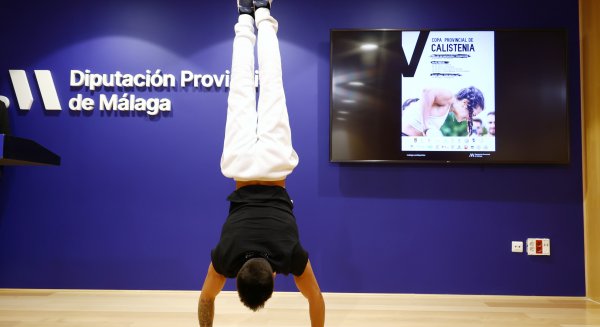 La V Copa de Calistenia de la Diputación de Málaga reunirá a 300 deportistas de toda España