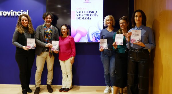 La Diputación de Málaga colabora con Asamma en la elaboración de un manual de ejercicios para mujeres afectadas por cáncer de mama