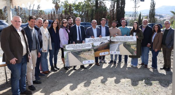 Comienzan las obras para conectar Álora con el Corredor Verde del Guadalhorce con una inversión de 1,4 millones de euros