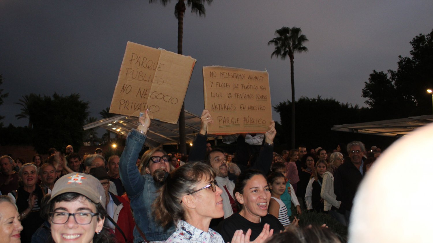 IU felicita al movimiento vecinal del Parque del Oeste por 'la victoria de su movilización sobre los atropellos del PP'