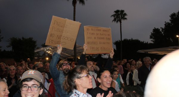 IU felicita al movimiento vecinal del Parque del Oeste por 'la victoria de su movilización sobre los atropellos del PP'