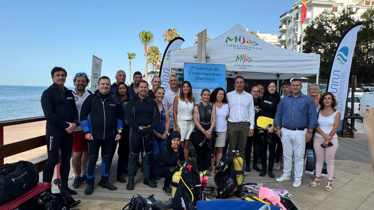 Mijas pone en marcha el grupo de voluntariado ambiental Creamar para la protección del litoral