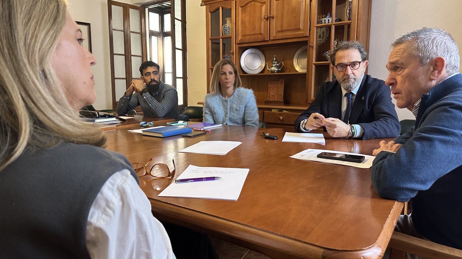 El delegado de Salud y Consumo visita el centro de personas sin hogar de San Juan de Dios Málaga para mejorar la asistencia de los usuarios