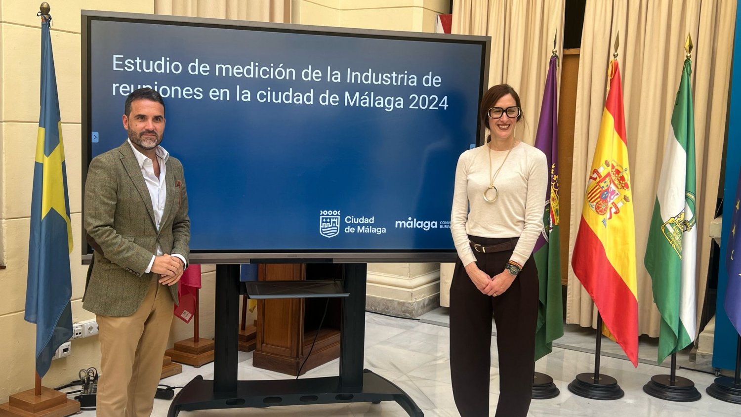 Málaga fue sede en 2024 de 2.190 reuniones y eventos profesionales generando un impacto económico de 266,5 millones de euros