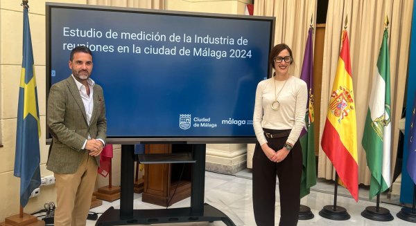 Málaga fue sede en 2024 de 2.190 reuniones y eventos profesionales generando un impacto económico de 266,5 millones de euros