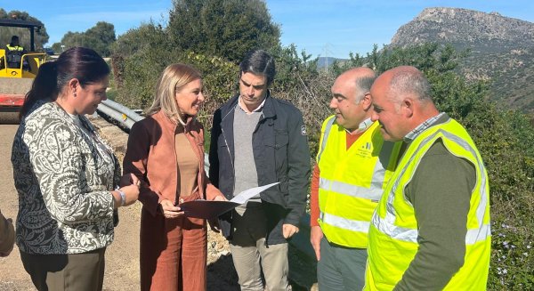 La Diputación invierte 642.000 euros en el arreglo de dos carreteras en Montecorto y Montejaque