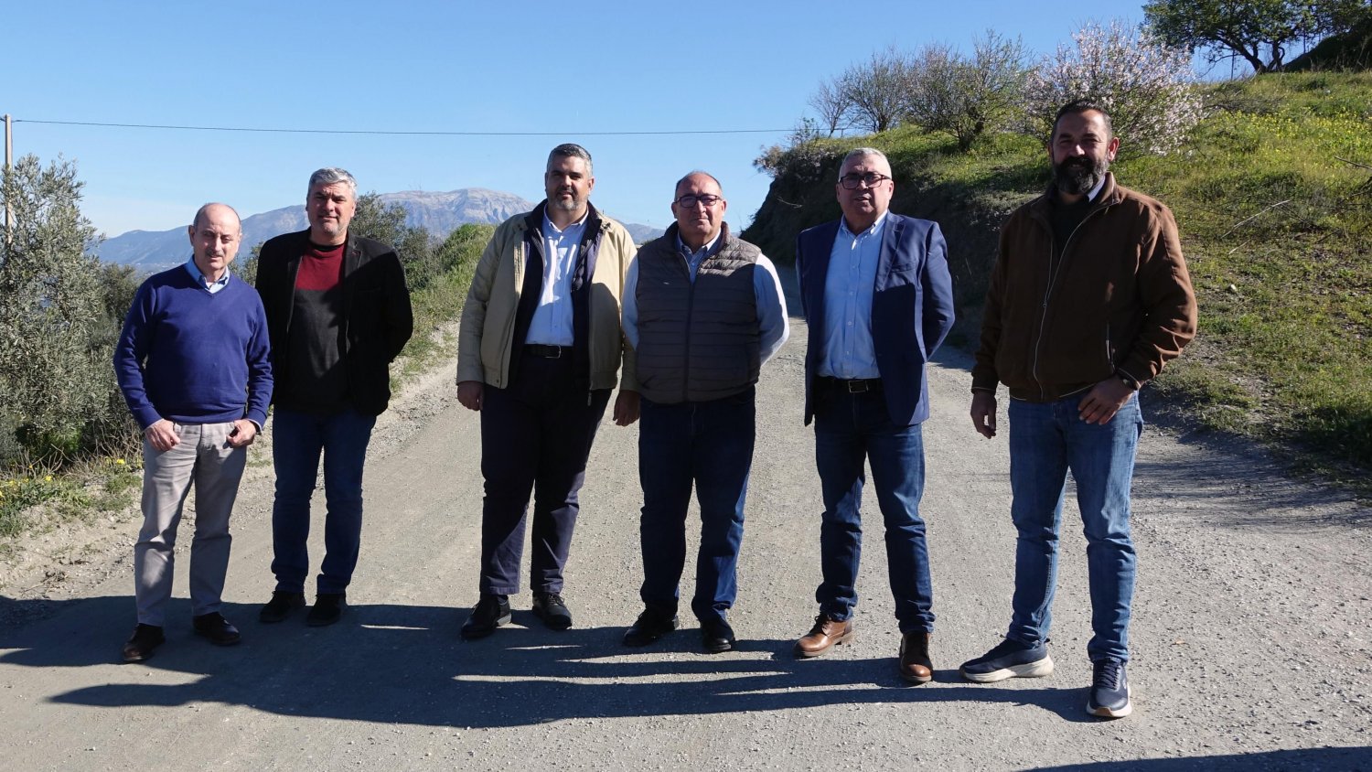 El PSOE pide a la Diputación que actúe en el Camino de la Cornisa de los Montes de Málaga a través del Plan Viable