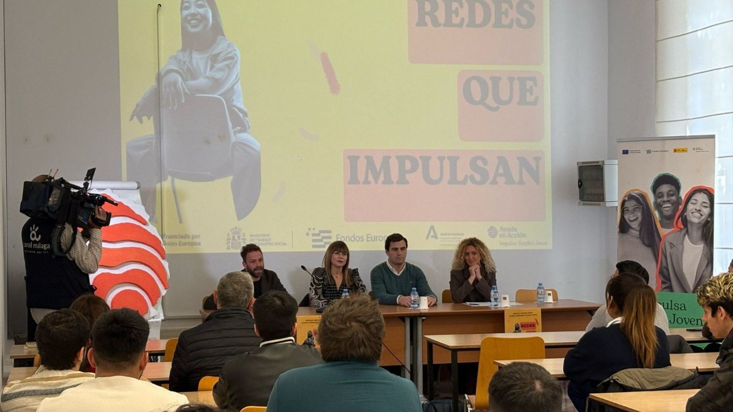 Ayuda en Acción e IAJ generan oportunidades de futuro para la juventud de Málaga con el evento “Redes que Impulsan”